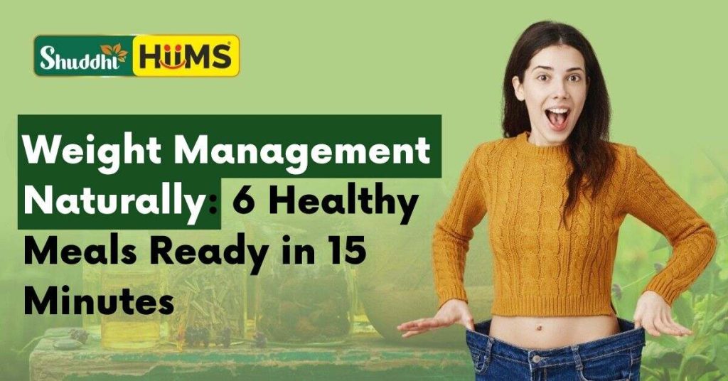 Weight management naturally